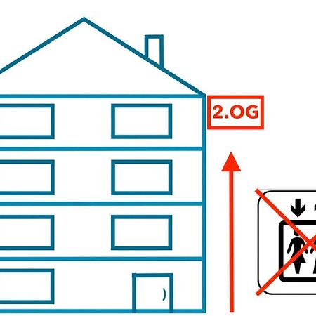 Zentrale Innenstadt-Wohnung ヴュルツブルク エクステリア 写真