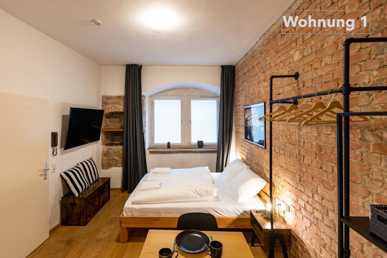 Zentrale Innenstadt-Wohnung ヴュルツブルク エクステリア 写真